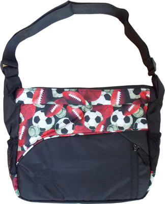Majesty Boys & Girls Casual Red Polyester Sling Bag