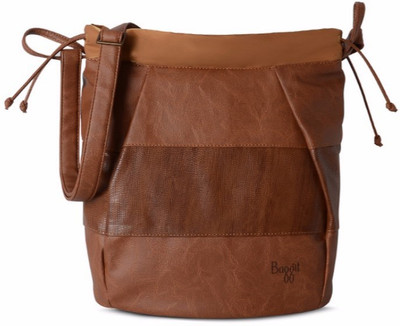 

Baggit Women Casual Tan PU Sling Bag
