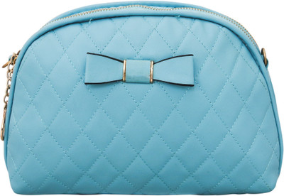 

Heels & Handles Women Casual Blue Leatherette Sling Bag