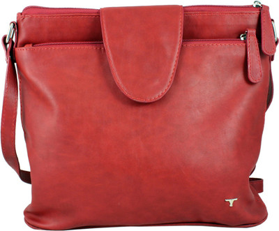 

Bulchee Women Casual Red PU Sling Bag