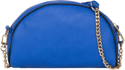 

Cappuccino Girls Evening/Party Blue PU Sling Bag