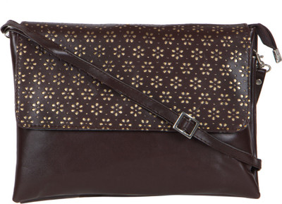 

MTE Girls Casual Brown PU Sling Bag