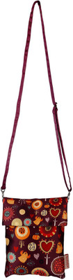 

Nostaljia Women Casual Multicolor Polyester Sling Bag