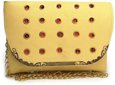 

Fashion Knockout Women Casual Beige Leatherette Sling Bag