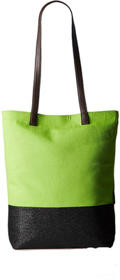 

Creative India Exports Women Casual Black, Green Canvas Tote