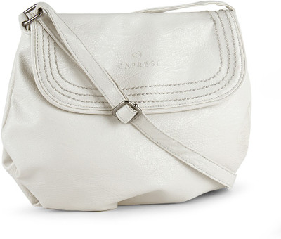 

Caprese Women Casual White Sling Bag