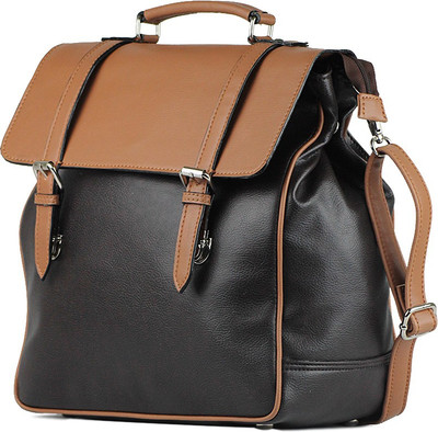 

AFRE Women Casual Brown, Tan PU Sling Bag