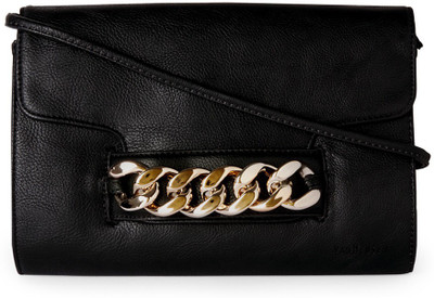 

Van Heusen Women Black PU Sling Bag