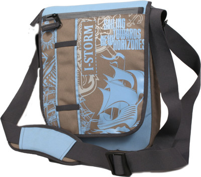 

Istorm Boys Casual Blue Polyester Sling Bag