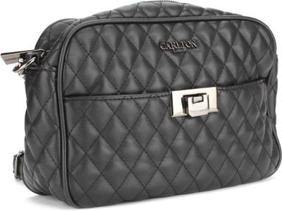 

Carlton London Women Casual Black Sling Bag