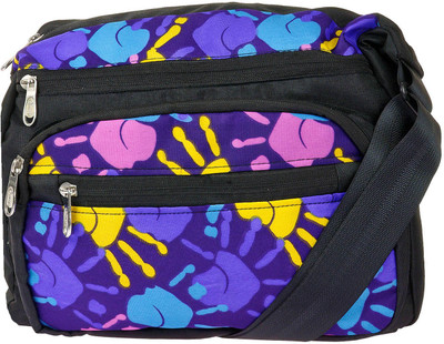 

JG Shoppe Men & Women Casual Multicolor Polyester Sling Bag