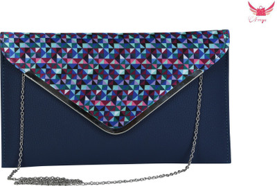 Freya Women Casual Blue PU Sling Bag