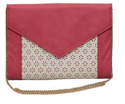 

Glitter Glory Girls Evening/Party Pink PU Sling Bag