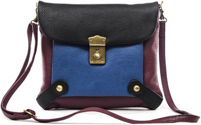 

Sophia Visconti Girls Casual Purple Genuine Leather Sling Bag
