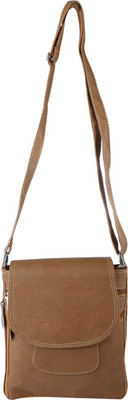 

Freya Women Casual Brown PU Sling Bag