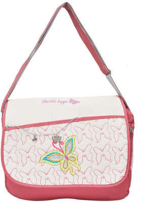 

Hawai Women Casual Beige, Pink Polyester Sling Bag