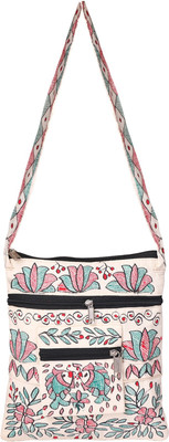 

iMithila Women Casual Multicolor Cotton Sling Bag