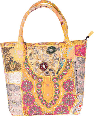 

Jewel Fab Art Women Casual Multicolor Cotton Sling Bag