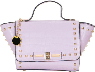 

Crawler Girls Casual Purple Leatherette Satchel