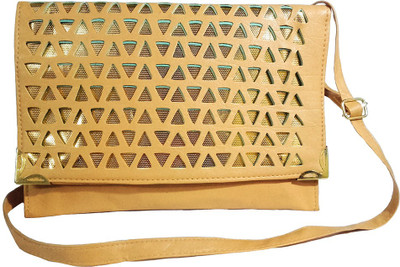 

Chalissa Girls Casual Beige PU Sling Bag