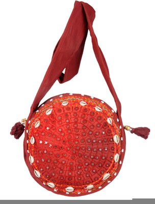

Ratash.com Women Casual Red Cotton Shoulder Bag