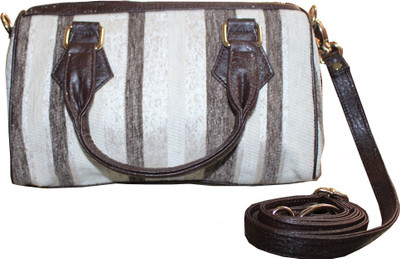 

Aazi Women Casual Brown Jute Sling Bag