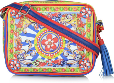 

Shaun Design Girls Multicolor Leatherette Sling Bag
