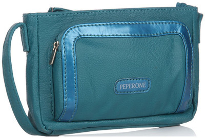 Peperone Women Casual Green PU Sling Bag