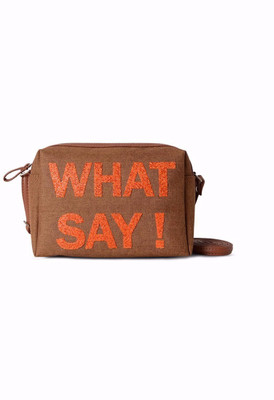 

Baggit Women Casual Tan Nylon Sling Bag