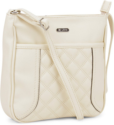 

Lavie Women Casual Beige Sling Bag