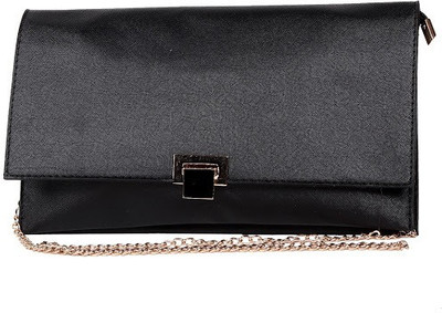 

Trendberry Women Black PU Sling Bag