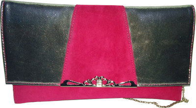 

Surmount Girls Evening/Party Pink PU Sling Bag