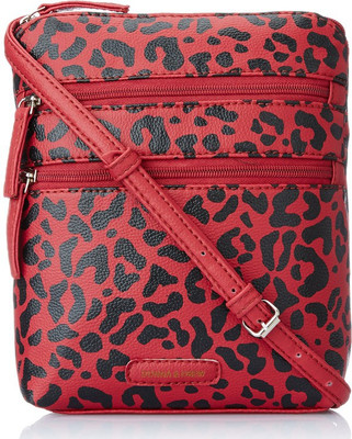

Donna & Drew Women Casual Pink PU Sling Bag