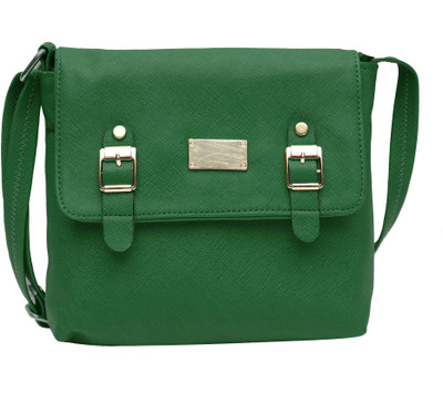 

Hawai Girls Formal Green PU Sling Bag
