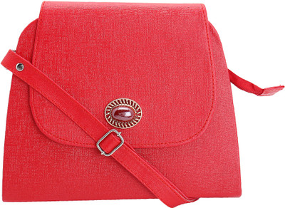 

Borse Women Casual Red PU Satchel