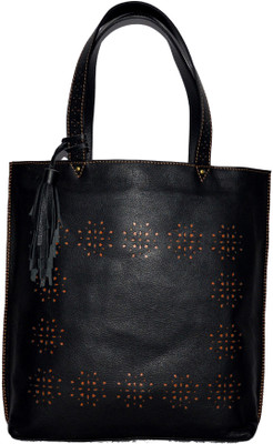 

Pellezzari Women Casual Black Genuine Leather, Cotton Sling Bag
