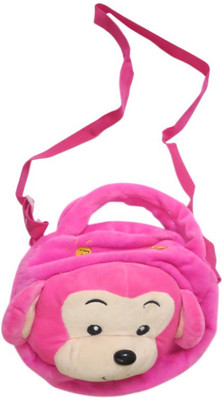 

DCS Boys & Girls Casual Pink Polyester Sling Bag
