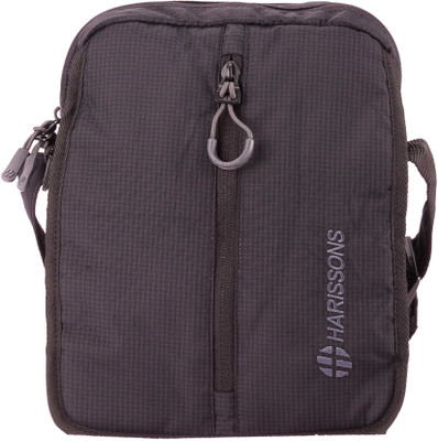 

Harissons Men & Women Casual Black Polyester Sling Bag