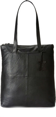 

Creative India Exports Women Casual Black Genuine Leather Tote