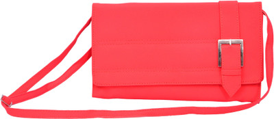 

Pankhudi Women Casual Pink PU Sling Bag