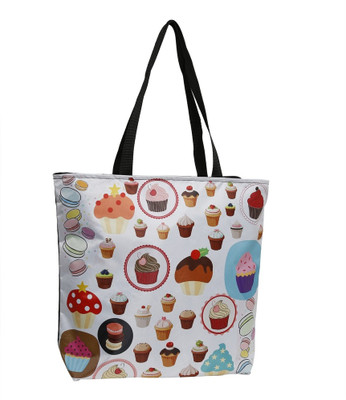 

Neev Girls Casual White Polyester Tote