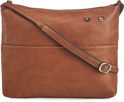 

Vero Couture Women Casual Brown PU Sling Bag