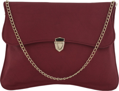 

Fantosy Women Casual Maroon PU Sling Bag