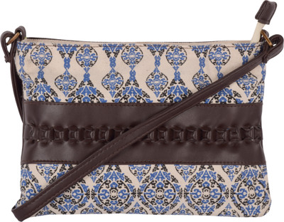 

Kanvas Katha Women Casual Multicolor Canvas Sling Bag