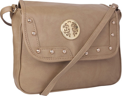 

Craft Art India Girls Casual Tan Polyester Sling Bag