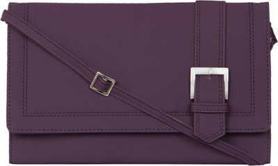 

MTE Girls Casual Purple PU Sling Bag