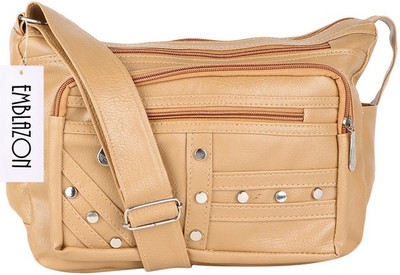 

Lambency Men & Women Casual Multicolor PU Sling Bag