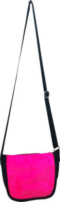 

Evagloria Girls Casual Pink Velvet Sling Bag