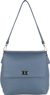 

Lino Perros Women Casual Blue Leatherette Sling Bag