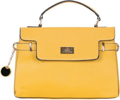 

Ejebo Girls Casual Yellow Leatherette Satchel